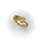 Bague 54.5 Bague en or jaune avec diamants 58 Facettes