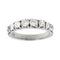 Bague 55 Bague Rivière avec diamants de 1,14 ct 58 Facettes 25585