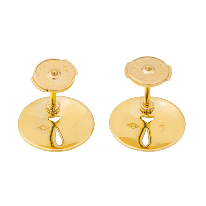 Dinh Van Boucles d'oreilles Punaise Or jaune