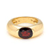 Bague 54.5 Bague gitane en or jaune et grenat 58 Facettes 73358174AEDF443E82EE303873FD187A