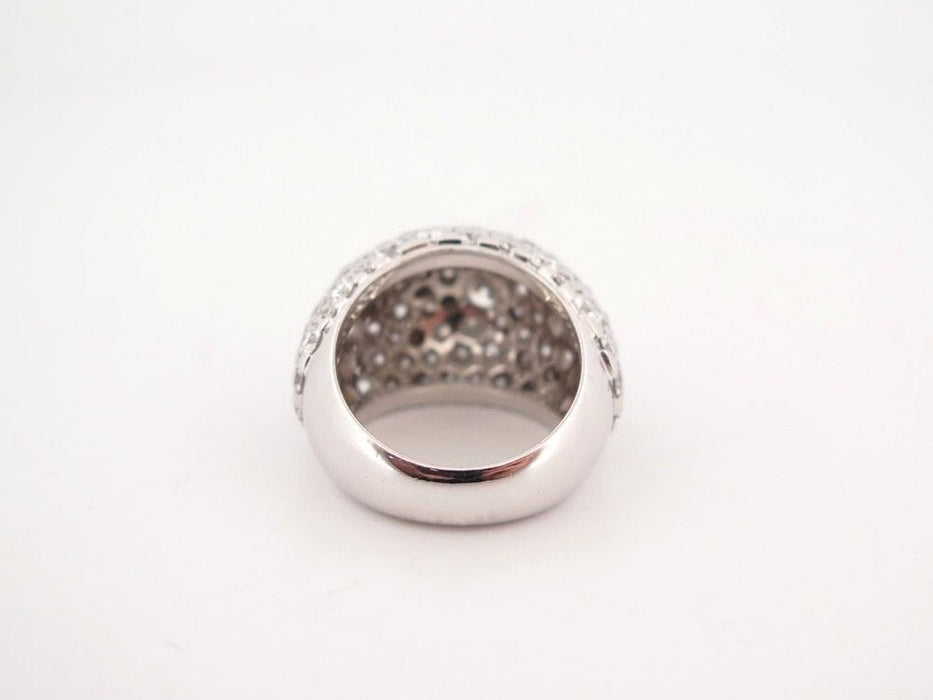 Bague 53 bague DE BEERS ice on fire en or blanc et diamant 58 Facettes 264198