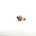 Boucles d'oreilles Puces d'oreilles or jaune diamants saphir 58 Facettes B1BO-GSJE503-01