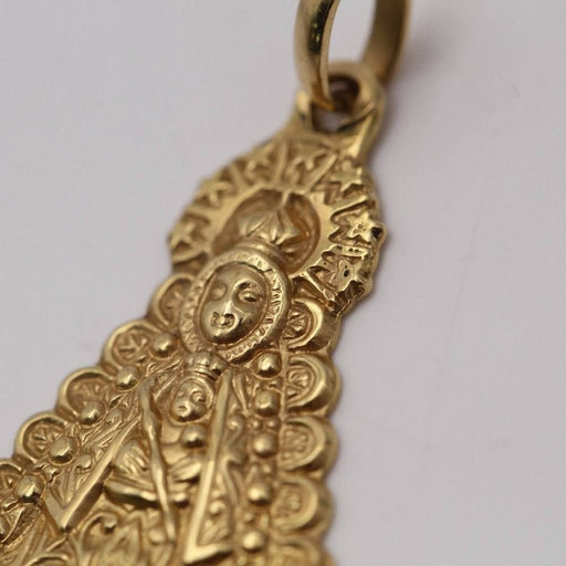Pendentif Pendentif Vierge de Rosée en or 18 carats 58 Facettes E360611A