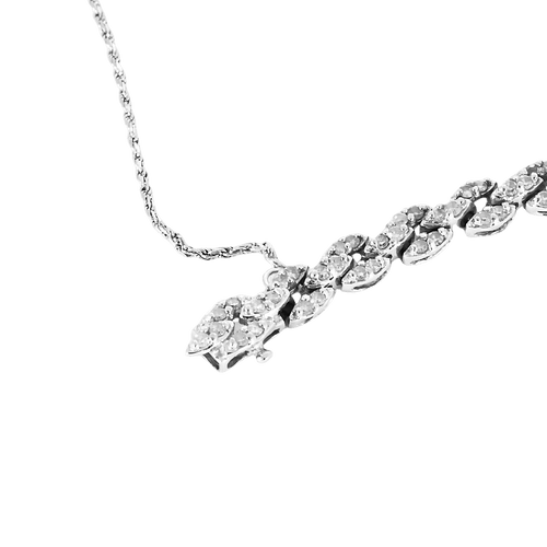 Bracelet Bracelet or blanc et diamants 58 Facettes BO/250017 NSS