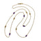 Collier Chaîne édouardienne en or jaune et améthyste 58 Facettes A2002K