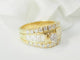 Bague 59 Bague solitaire en or jaune et diamants 58 Facettes 33468