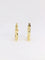 Boucles d'oreilles Créoles torsadées vintage or 58 Facettes J274