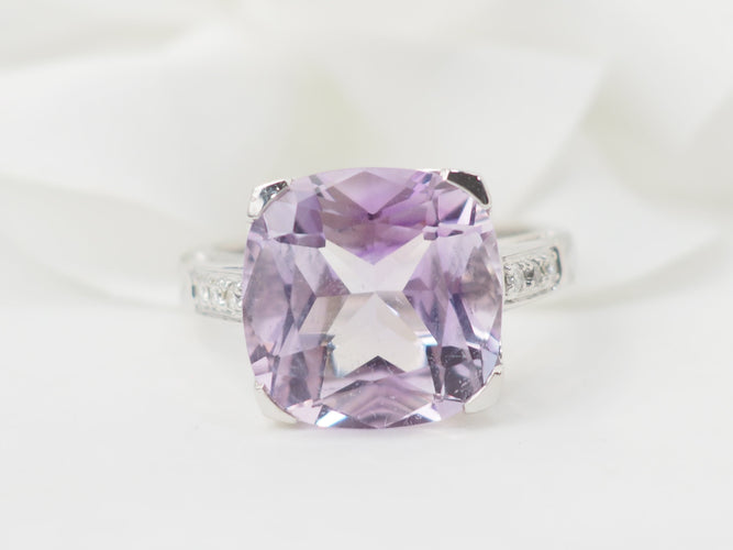 Bague 54 Bague Mauboussin "Gueule d'Amour" en or blanc et diamands 58 Facettes 33211