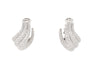 Boucles d'oreilles Orecchini in oro bianco con 5 carati di diamanti 58 Facettes