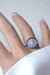 Bague 61 Bague Cible Art Déco saphirs et diamants 58 Facettes