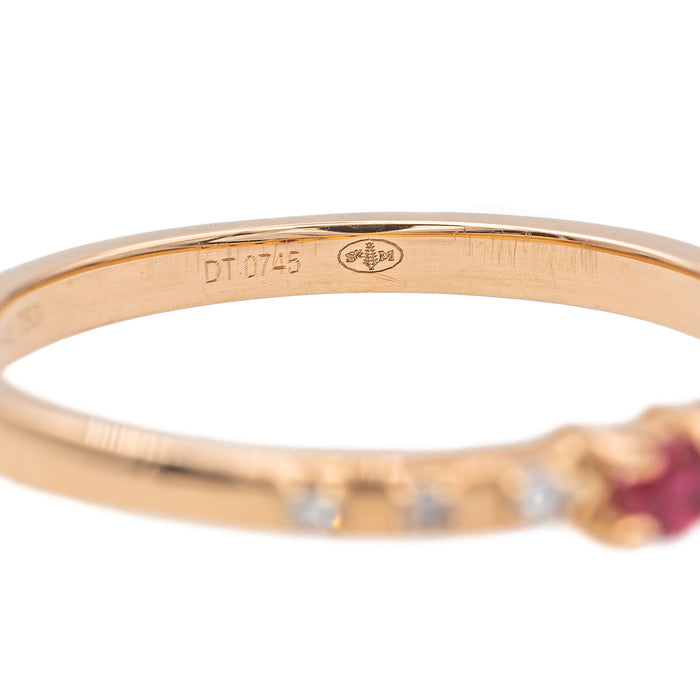 Mauboussin Bague Capsule d'émotion Or rose Rubis