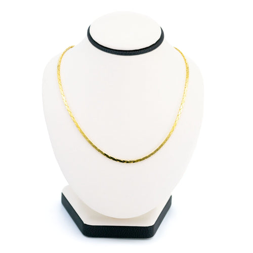 Collier Collier Cobra Link en or jaune 58 Facettes 0B72E09B1B374F37B2CEFA99703B6063