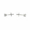 Boucles d'oreilles Boucles d'oreilles Puces Or blanc Diamant 58 Facettes 4183092CN