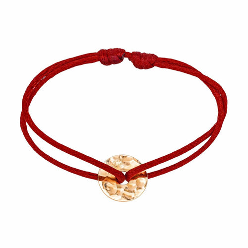 Bracelet Dinh Van  Bracelet Cordon Pi Or rose 58 Facettes 4501063CN