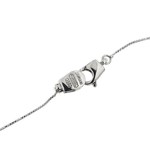 Collier DAMIANI - Collier solitaire or blanc diamant 0,40 ct 58 Facettes 37821