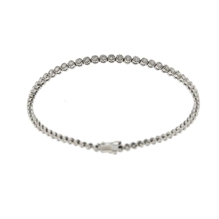 Bracelet Bracelet tennis avec diamants de 2,76 ct 58 Facettes