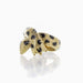 Bague 51.5 FRED - Bague Vintage Or Jaune et Email 58 Facettes 2.18097