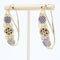 Boucles d'oreilles Boucles d'oreilles poissardes émail or jaune 58 Facettes 25-105