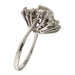 Bague 51 Bague en or blanc avec diamants taille brillant et diamants taille baguette 58 Facettes G3674