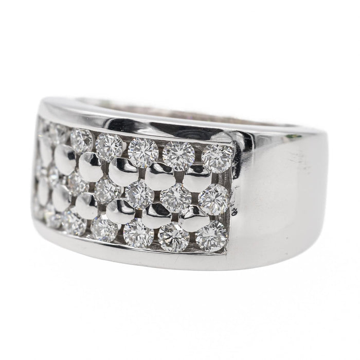 Bague 52.5 Bague Cocktail Or blanc Diamant 58 Facettes 2905205CN