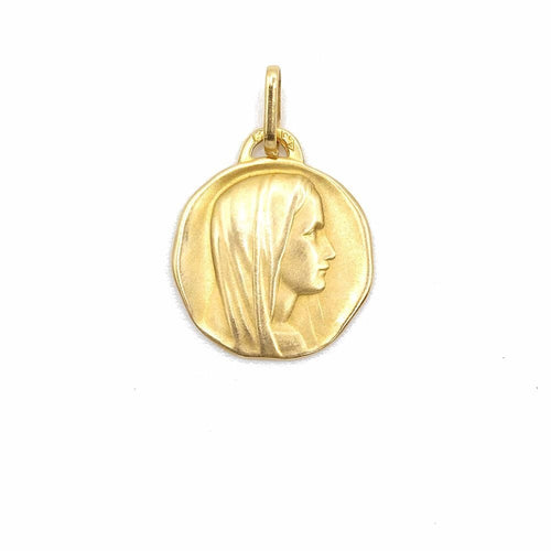 Médaille de la Vierge Marie or jaune 58 Facettes 220