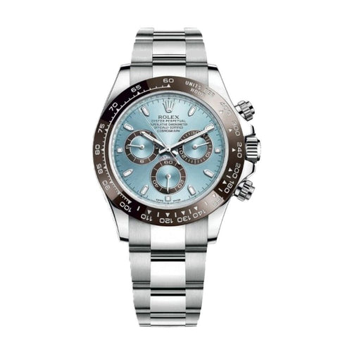 Montre ROLEX - Montre Daytona Platine Ice Blue 58 Facettes 116506-1
