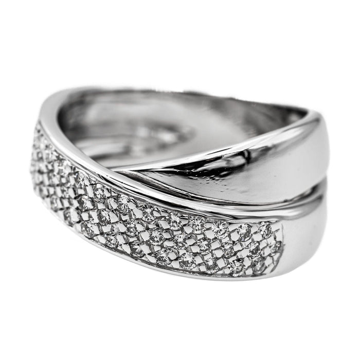 Bague 53 Bague Or blanc Diamant 58 Facettes 2940432CN