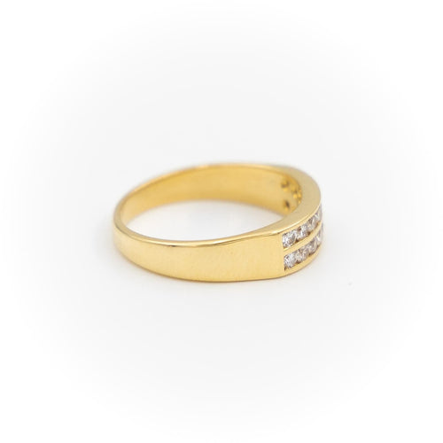 Bague 60 Bague Or jaune Diamant 58 Facettes 1850853CN