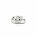 Bague 53 Bague trilogie or blanc avec diamants 58 Facettes