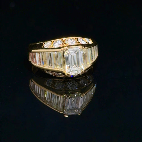 Vintage ring circa 1980 58 Facettes