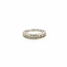 Bague 54 Alliance Demi-Tour Or Blanc Diamants 58 Facettes 105-GS50465-1