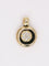 Pendentif Pendentif vintage rond diamants 0,2 ct 58 Facettes J420