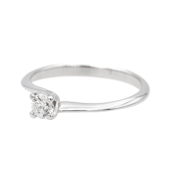 Bague 51 Bague Solitaire Or blanc Diamant 58 Facettes 3227153CN