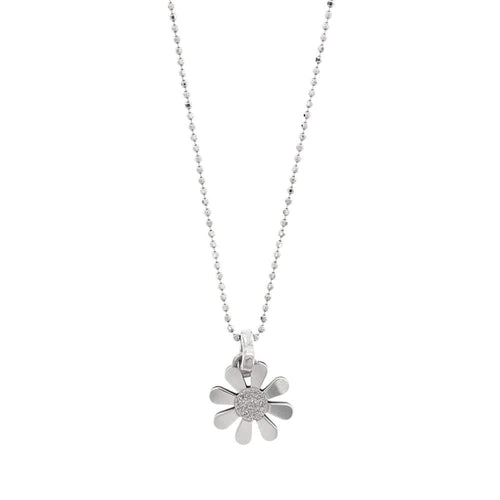 Collier Collier pendentif marguerite 58 Facettes 27669