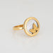 Bague 55 Carrera y Carrera - Bague Papillon Or Jaune Nacre 58 Facettes G13590