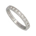 Ring 53 Alliance Boucheron “Beloved” platinum, diamonds. 58 Facettes 33653