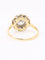 Bague 53 Bague marguerite or jaune diamant 0,8 carat 58 Facettes 1174.8
