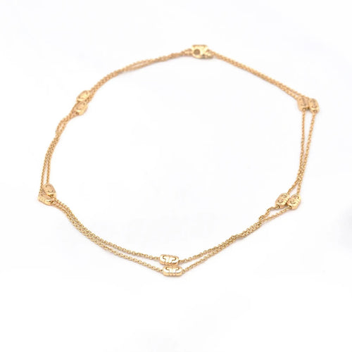Collana Bulgari Parentesi in oro giallo 58 Facettes 16881