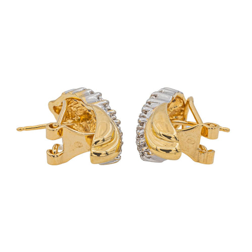 Boucles d'oreilles Boucles d'oreilles Or jaune Diamant 58 Facettes 3105064CN