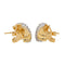 Boucles d'oreilles Boucles d'oreilles Or jaune Diamant 58 Facettes 3105064CN
