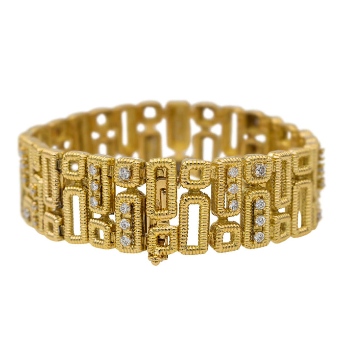Bracelet Bracelet Or jaune Diamant 58 Facettes 2041094CN
