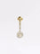 Boucles d'oreilles Boucles d'oreilles pendantes Belle Epoque diamants perles 58 Facettes J257B