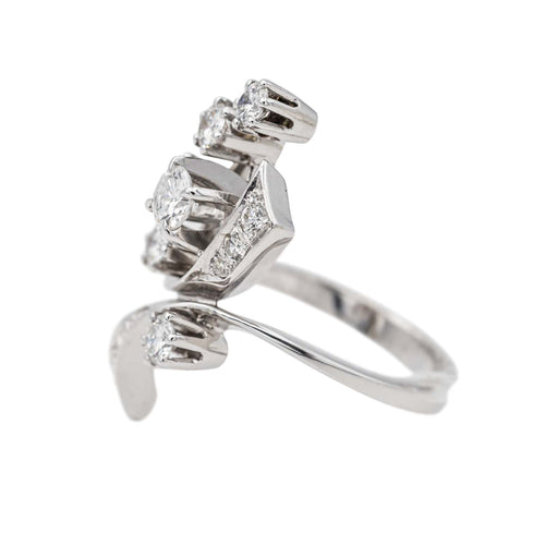 Bague 50 Bague Or blanc Diamant 58 Facettes 3704302CN