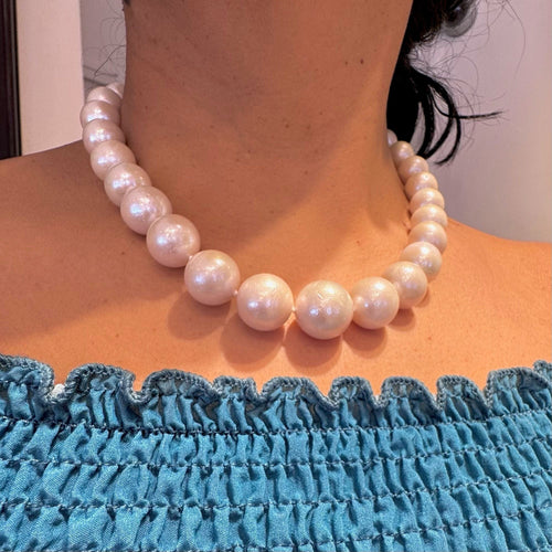 Collier Collier de perles, fermoir en or jaune 58 Facettes B2BC44A044144E0AAA5097C027F1350D