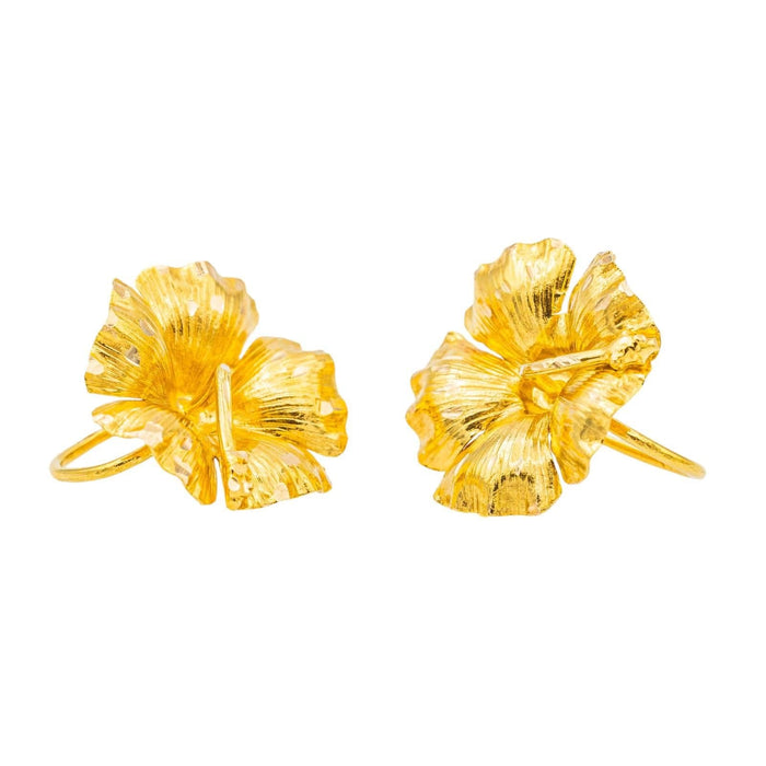 Boucles d'oreilles Boucles d'oreilles Dormeuses Or jaune 58 Facettes 3479855CN