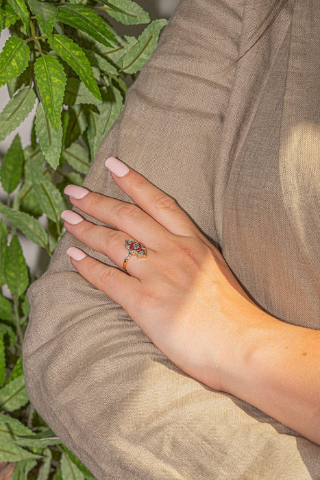 Bague Or jaune Diamant