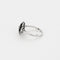 Bague 51,5 Bague platine, onyx et diamant 58 Facettes BLO0120