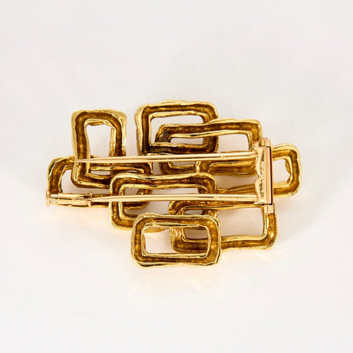 Broche MAUBOUSSIN - Broche clip or jaune 58 Facettes ROD35203