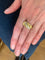 Bague 56 Bague Vintage Branchage Diamants Or Jaune 58 Facettes B374
