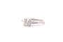 Bague 52 Bague diamant 1,05cts K/VVS1 or blanc 58 Facettes 26350